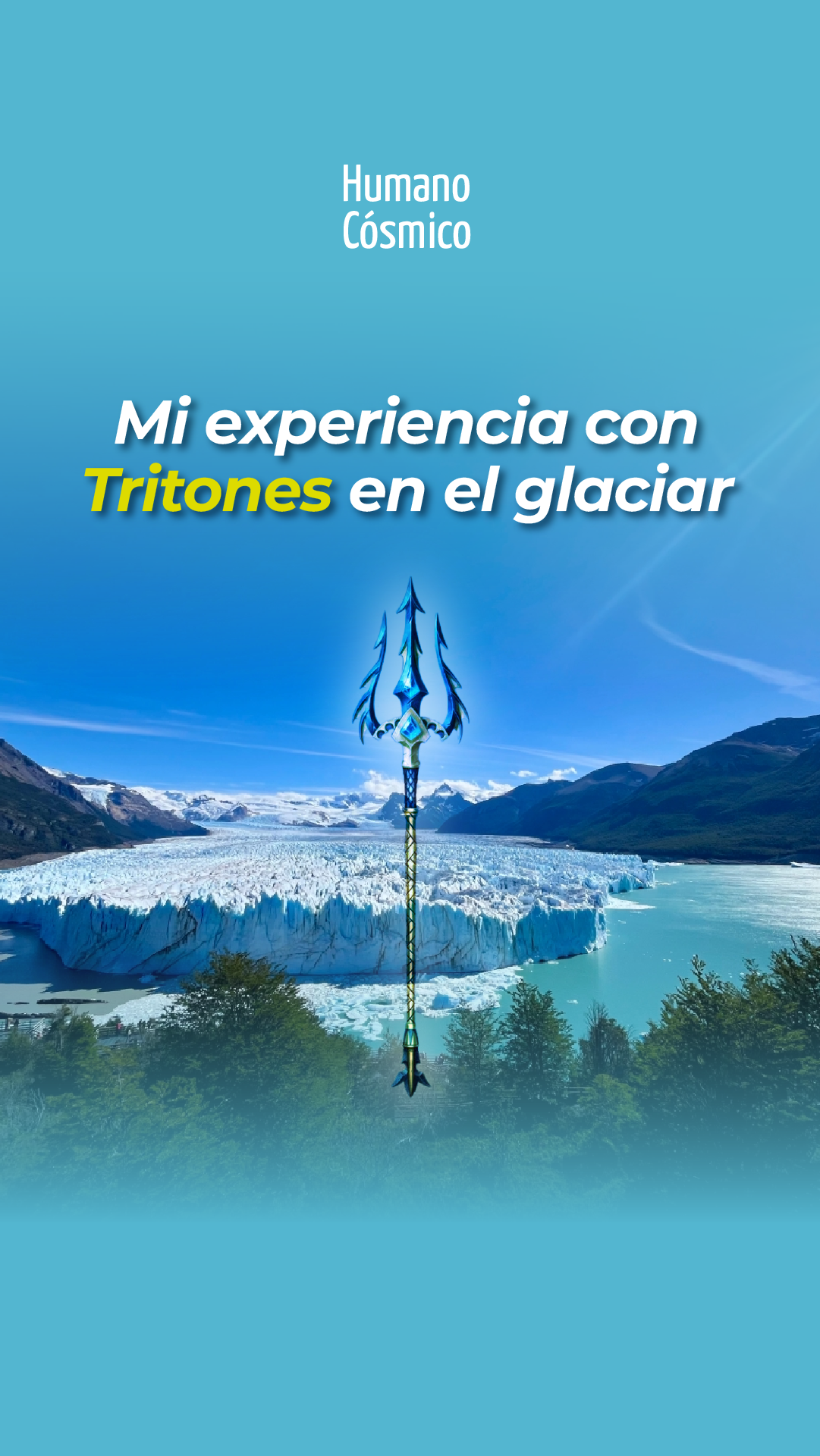 Tritones en el Glaciar Perito Moreno